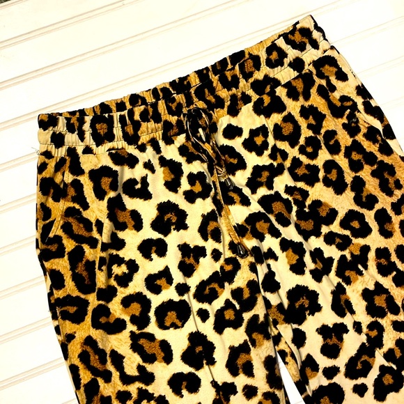 Fashion Nova Leopard Printed Joggers-#1959 - Picture 1 of 13